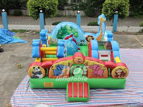 Giant inflatable playground inflatable castle fun city