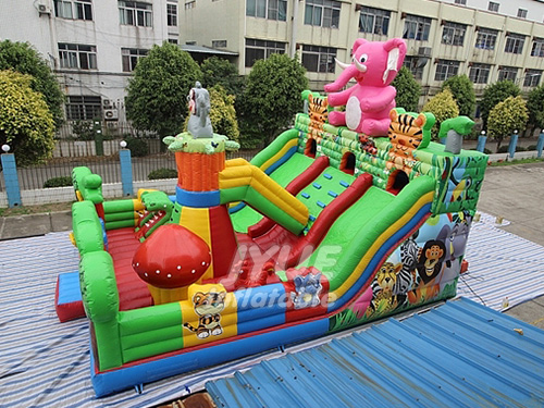Giant inflatable playground inflatable castle fun city