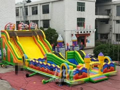 Parc d'attractions populaire gonflable Fun City pour la vente à chaud