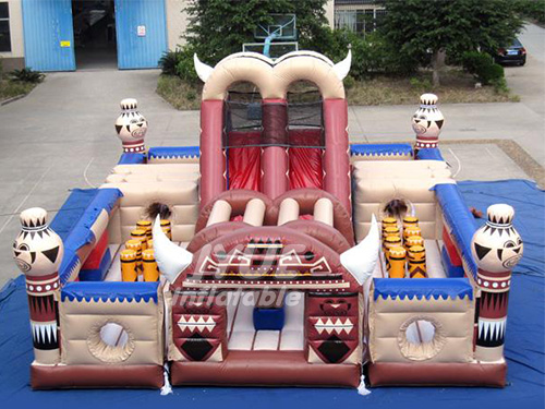 Giant inflatable playground inflatable castle fun city