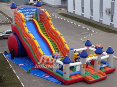 0.55mm PVC PLATO gigantesque intéressant amusement gonflable parc aquatique / ville amusante pour enfants