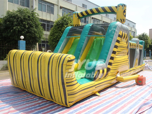 Comercial Boot Camp Giant Bouncer Adulte Gonflable Course