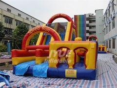Comercial Boot Camp Giant Bouncer Adulte Gonflable Course