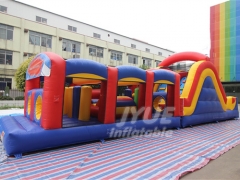 Comercial Boot Camp Giant Bouncer Adulte Gonflable Course