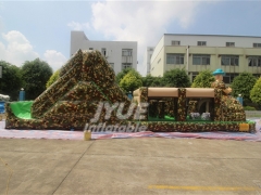 Comercial Boot Camp Giant Bouncer Adulte Gonflable Course