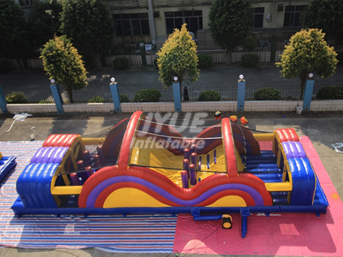 Comercial Boot Camp Giant Bouncer Adulte Gonflable Course