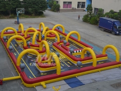 jeux gonflable géante piste gonflables