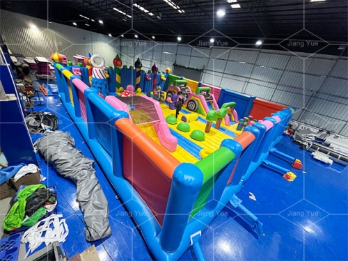 Giant Inflatable Castle Park Outdoor Inflatable Amusement Park Inflatable Fun City for Theme Park