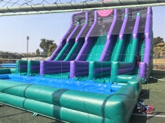 Giant Outdoor Inflatable Five Lane Slip Slide Water Slide Commercial Inflatable Water Slide for Adult