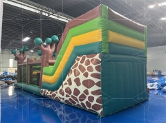 Hot Selling Obstacle Course Inflatable Bouncy Castle Funny Outdoor Sports