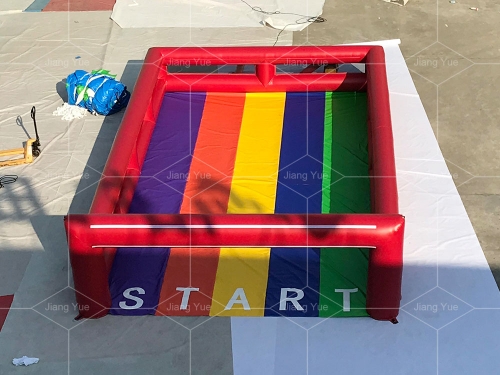 Outdoor Entertainment Carnival Games Inflatable Pony Hop Racing for Team Building Events