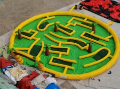 Portable Inflatable 9 Hole Mini Golf Challenge Inflatable Golf Course for Sale