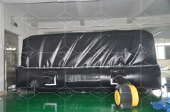 China Manufacture Inflatable Trampoline Park Freefall Landing airbag Foam Cube air Bag Jump