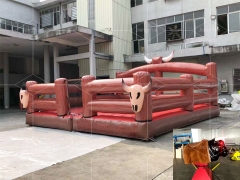 Commercial Mechanic Bull Inflatable Rodeo Mechanical Bulls Ride Mattress Mat Riding Games