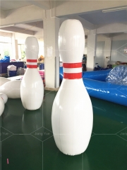 Party Rental Commercial Inflatable Bowling Set Game Bowling Alley Game for Kids and Adults