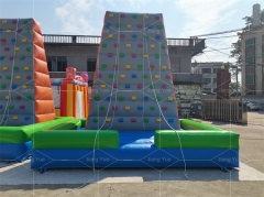 Outdoor Party Commercial Inflatable Climbing Walls Kids and Adults Bouncy Game Inflatable Sport