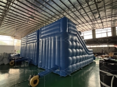 Heavy Duty Shark Inflatable Pool Slide For Water Park