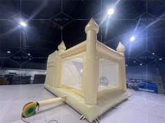 Inflatable Bounce Combo Bounce Castle Commercial Inflatable White Bounce