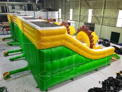 New Style Factory Sale Giant Tiger Inflatable Water Pool Slide for Kids and Adult
