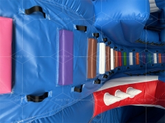 Heavy Duty Shark Inflatable Pool Slide For Water Park