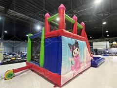 Commercial Inflatable Melody & Kuromi Cartoon Bouncy Castle Kids Inflatable Water Slide for Party