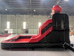 Custom Outdoor Kids Mario Theme Inflatable Water Slide