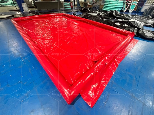 Heavy Duty Inflatable Car Wash Mat Cleaning Garage Plastic Floor Containment Mats