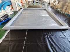 0.6mm PVC Inflatable Car Wash Mat Water Containment Mats for Vehicle Wash or Carpet Wash