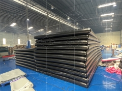 Portable Air Sealed Type Inflatable Car Wash Mat Water Collector Boarding With Drain