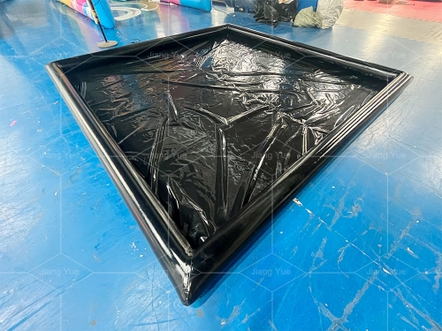 Commercial Customized Water Collector Containment Mat Pvc Portable Inflatable Car Wash Mats