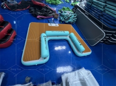 Inflatable Commercial Grade PVC Floating SUP Jet Ski Platform Dock