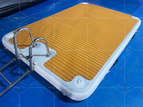 Inflatable Floating Water Mat Air Dock Pontoon Inflatable Boat Swim Platforms With Air Pump