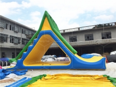Commercial Water Park Inflatable Water Tower Slide Floating Climbing Wall Water Ladder