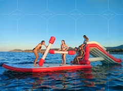 Durable PVC Mini Inflatable Waterfall Slide Water Slide for Pool Boards or Sup Platform for Kids Adults