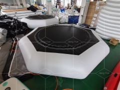 Floating on Water Aqua Trampoline Good Quality Inflatable Big Water Trampoline