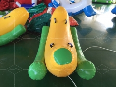 Mini Banana Inflatable Seesaw Water Totter for Water Game